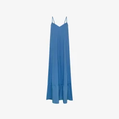 Clearance Abito in cotone avio Donna Abiti