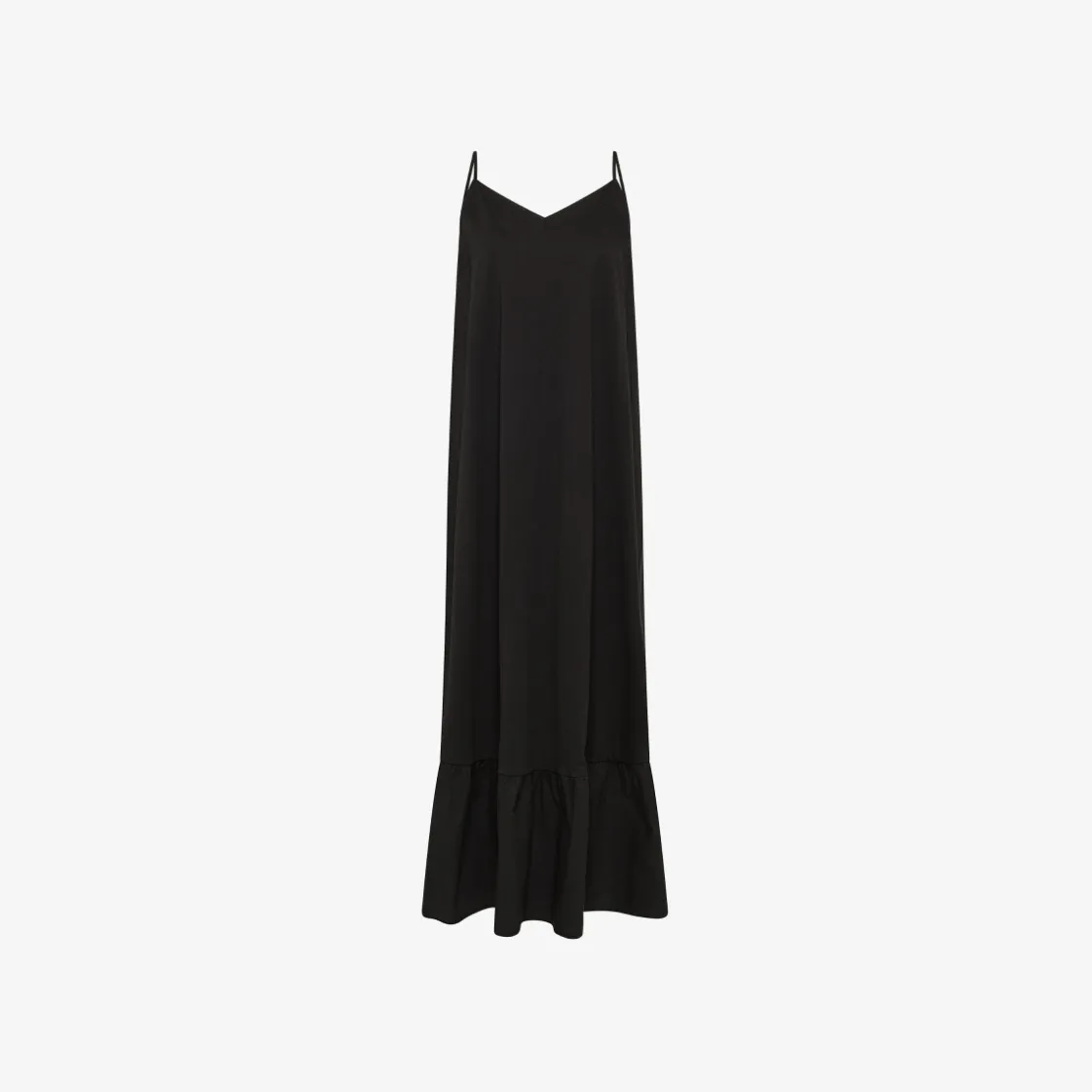 Discount Abito in cotone nero Donna Abiti