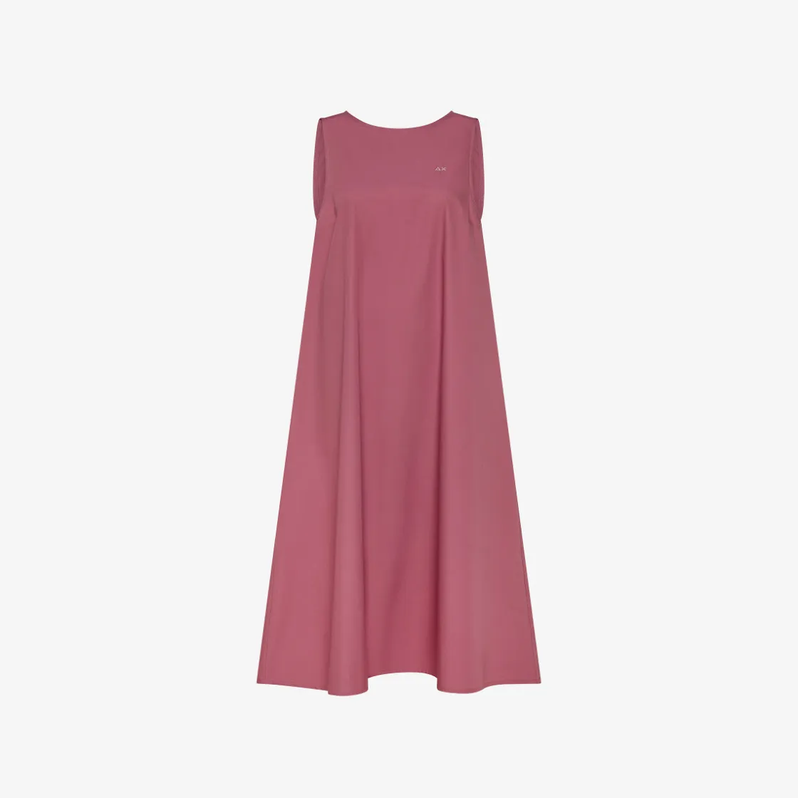 Outlet Abito in cotone rosa scuro Donna Abiti