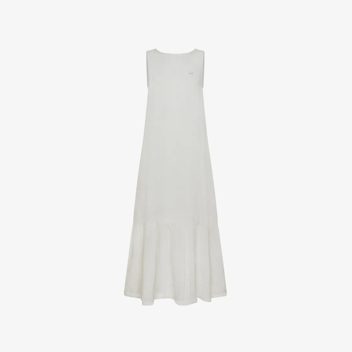 Clearance Abito in lino bianco Donna Abiti