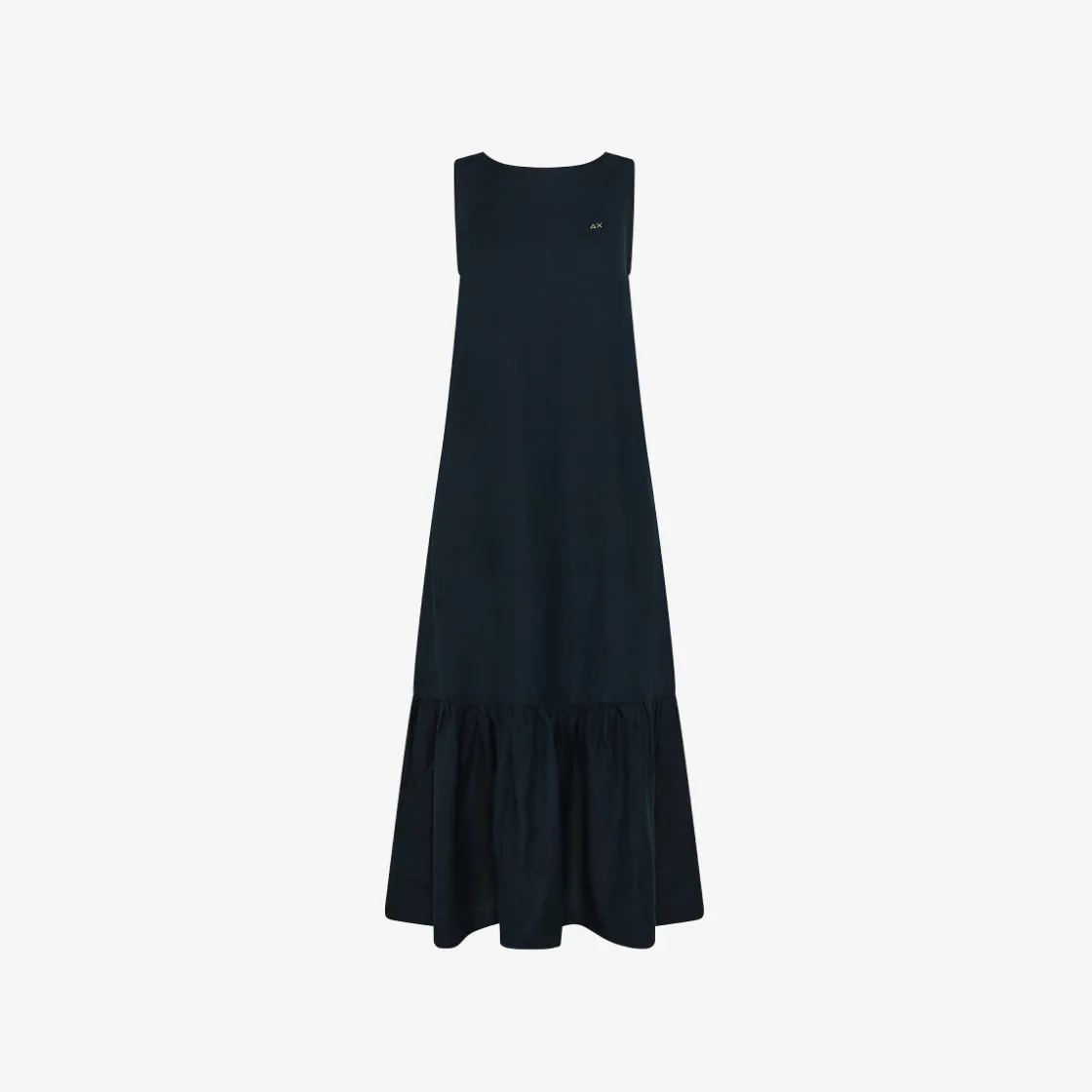 Hot Abito in lino blu navy Donna Abiti