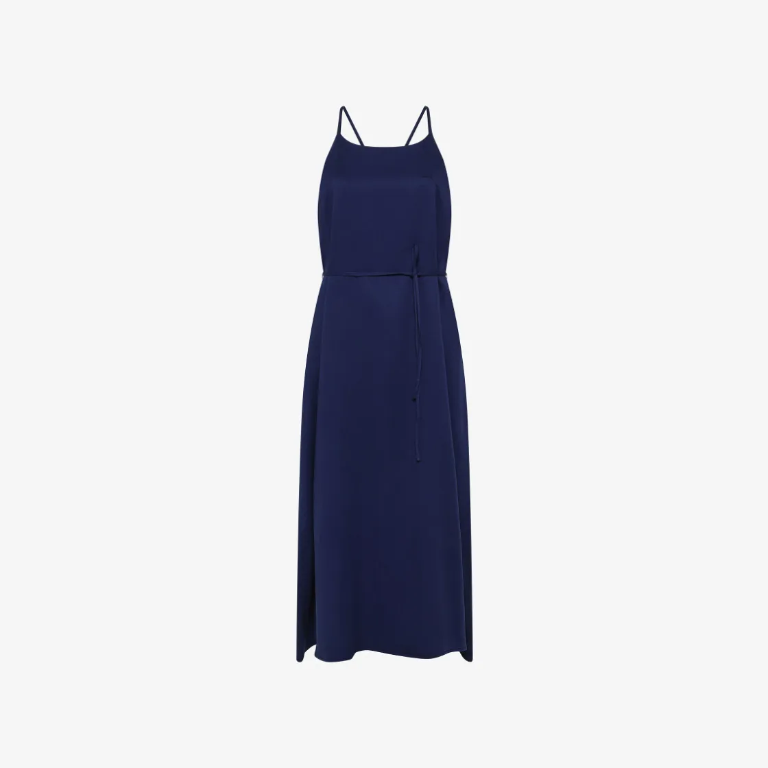 Sale Abito in twill di cotone blu navy Donna Abiti