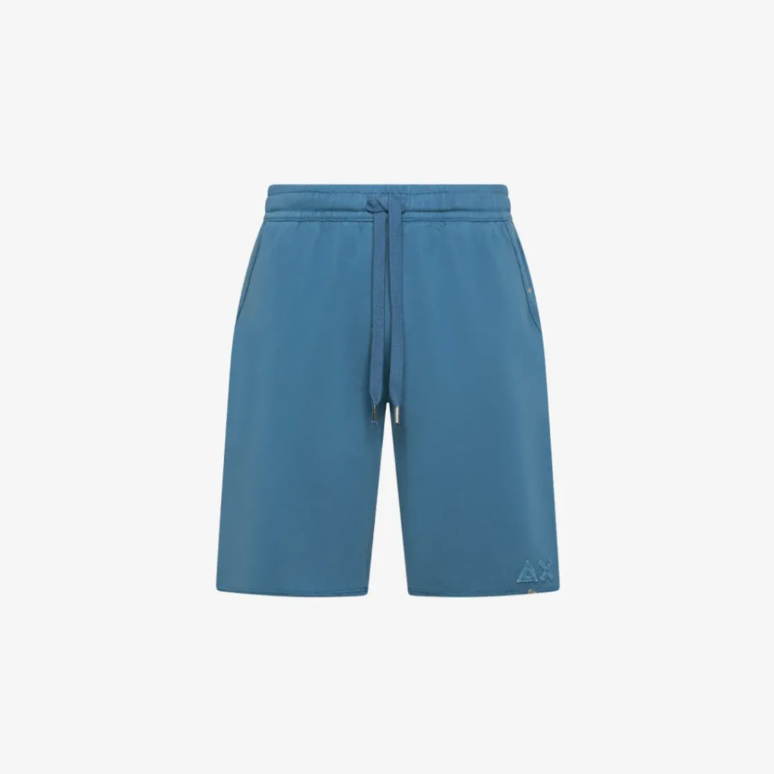 Discount Bermuda avio scuro in felpa vintage Uomo Pantaloni