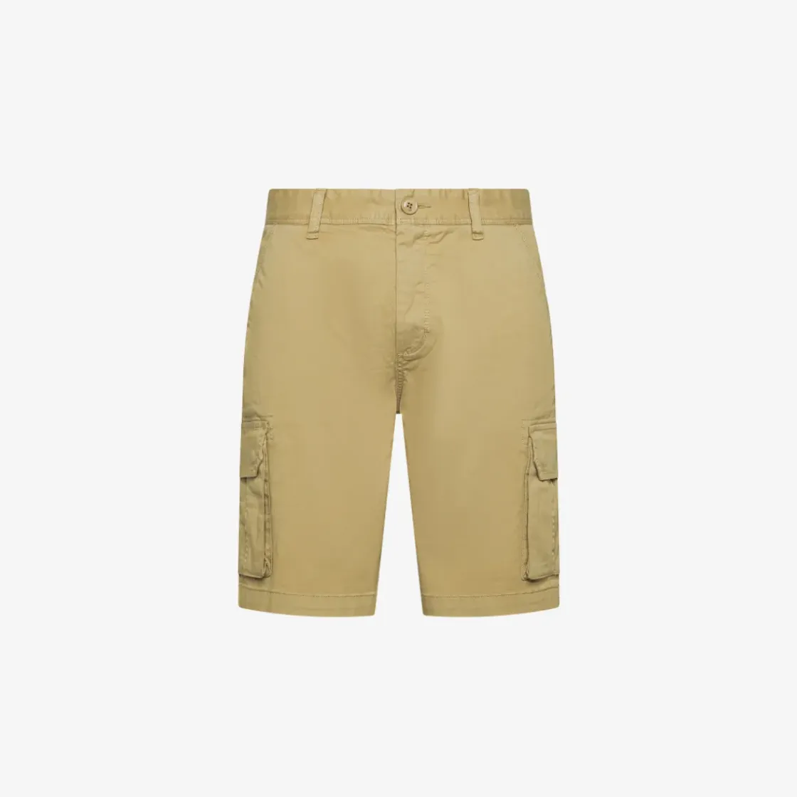 Discount Bermuda cargo in cotone beige Uomo Pantaloni