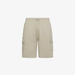 New Bermuda cargo in felpa stone Uomo Pantaloni