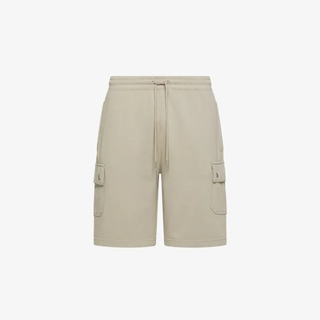 New Bermuda cargo in felpa stone Uomo Pantaloni