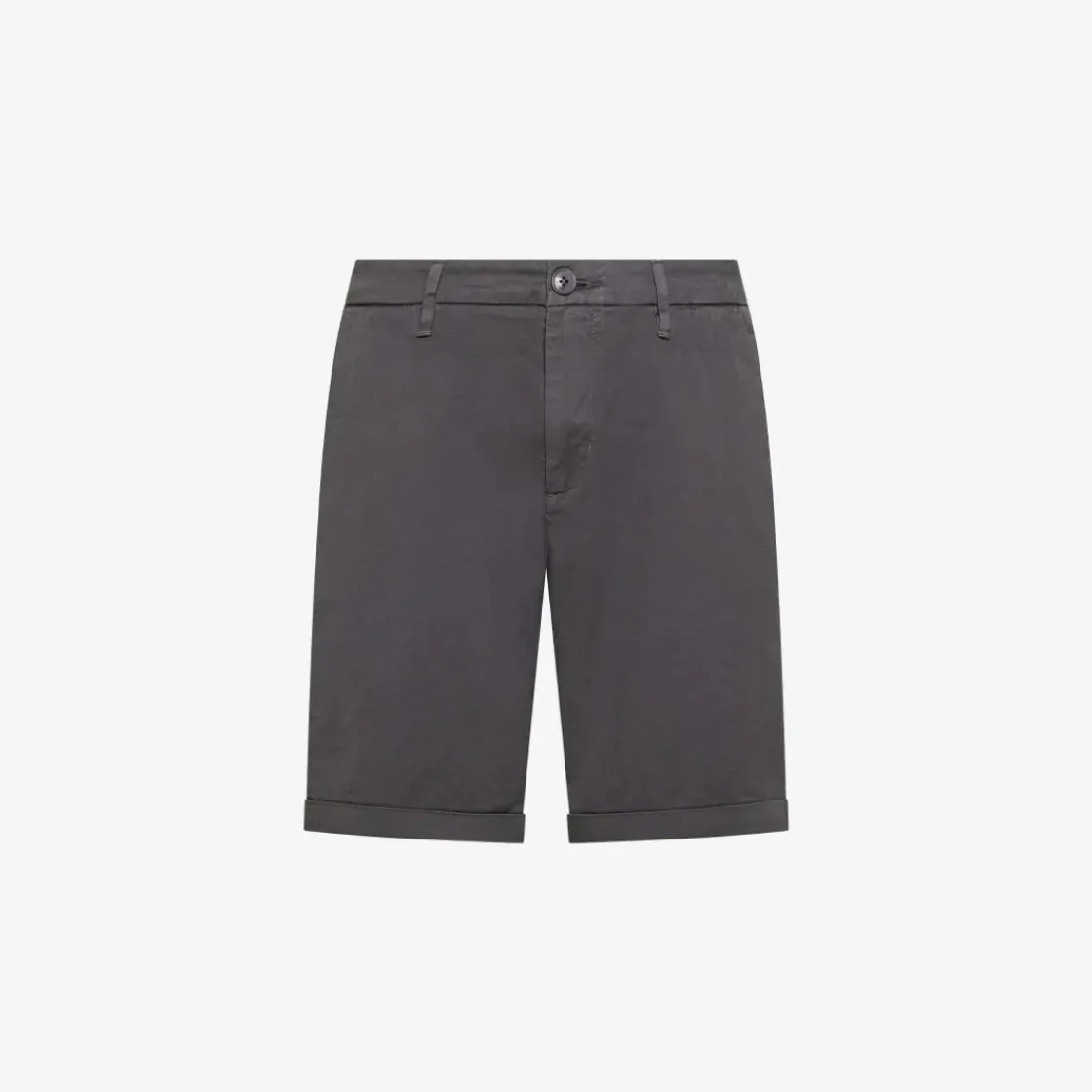 Fashion Bermuda chino in cotone inchiostro Uomo Pantaloni