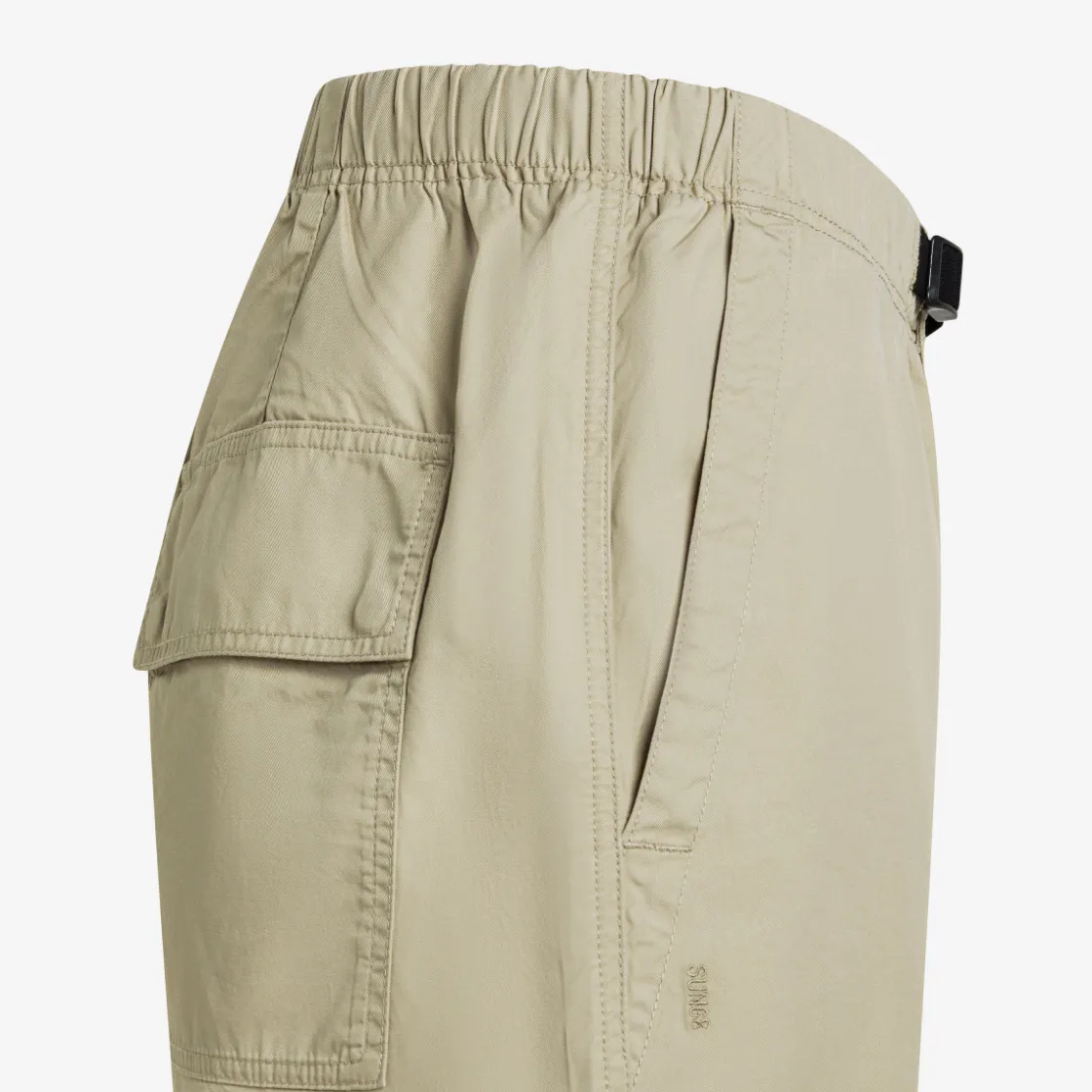 Fashion Bermuda in cotone con cintura stone Uomo Pantaloni