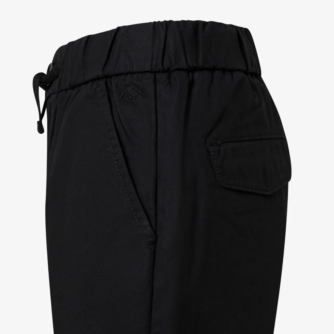 Discount Bermuda in cotone nero Bambino Pantaloni