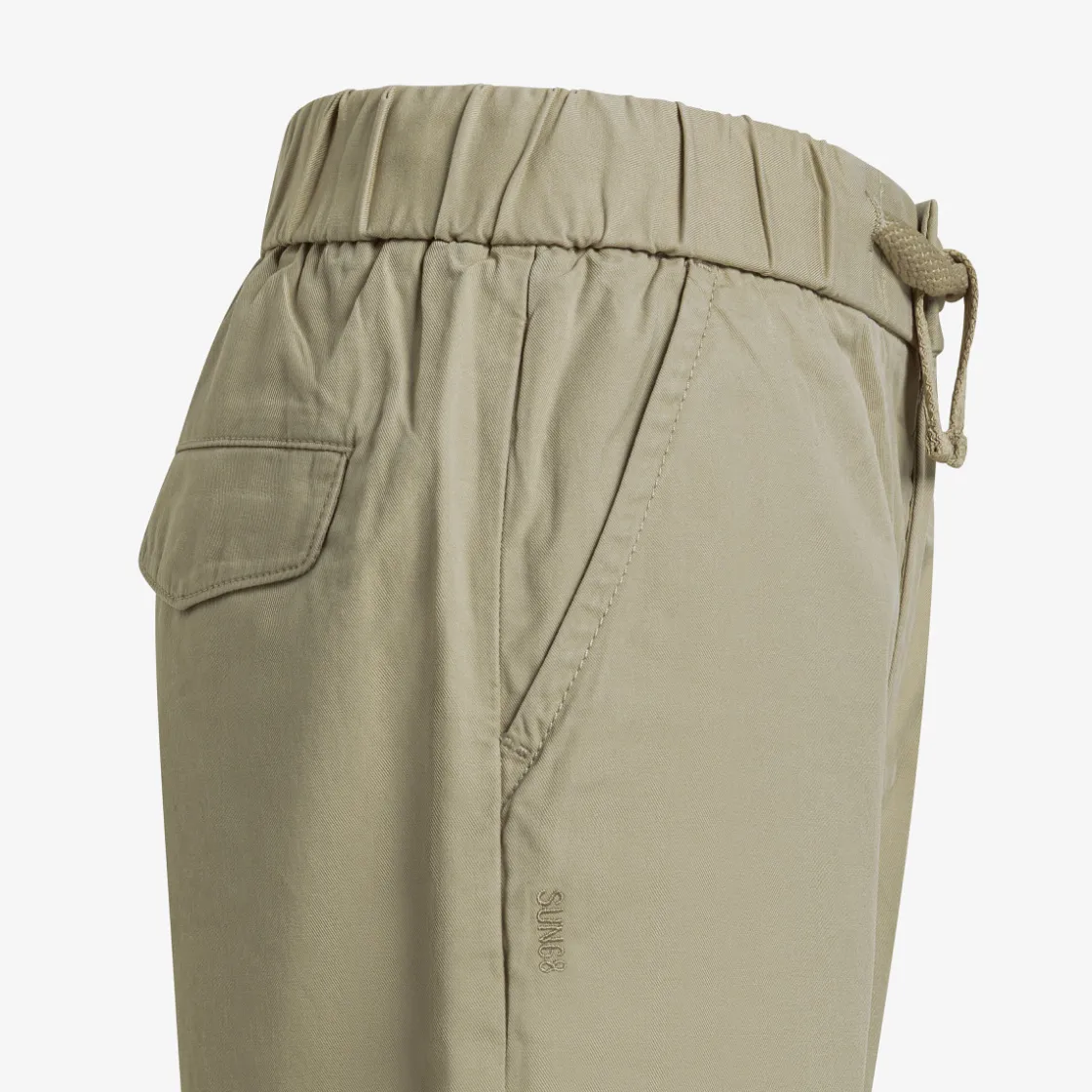 New Bermuda in cotone stone Bambino Pantaloni