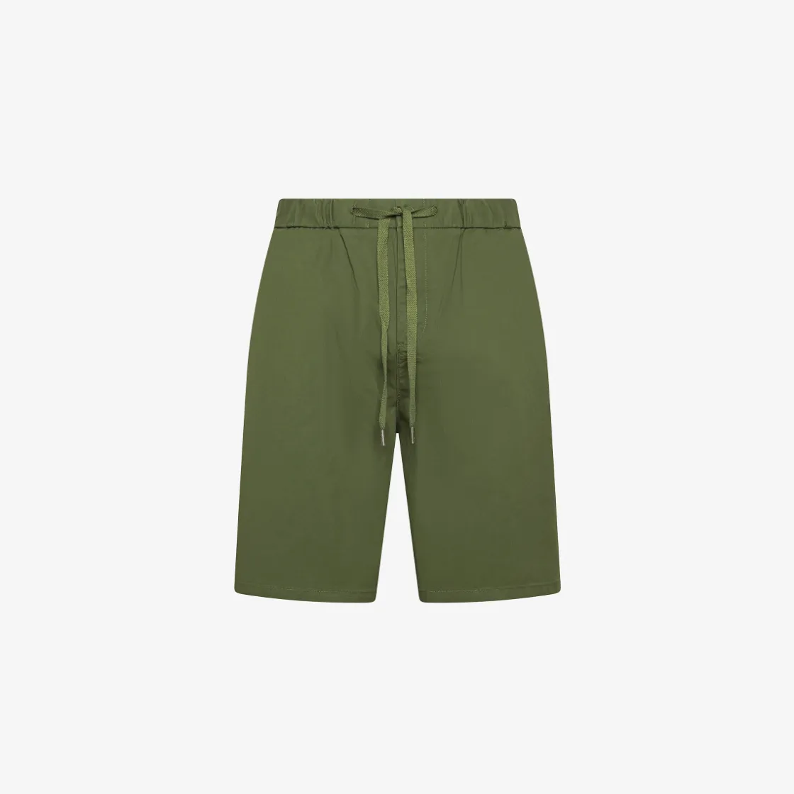 Clearance Bermuda in cotone verde scuro Uomo Pantaloni