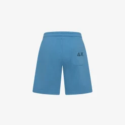 Fashion Bermuda in felpa di cotone avio Bambino Pantaloni|Felpe