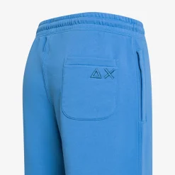 Discount Bermuda in felpa di cotone avio Uomo Felpe|Pantaloni
