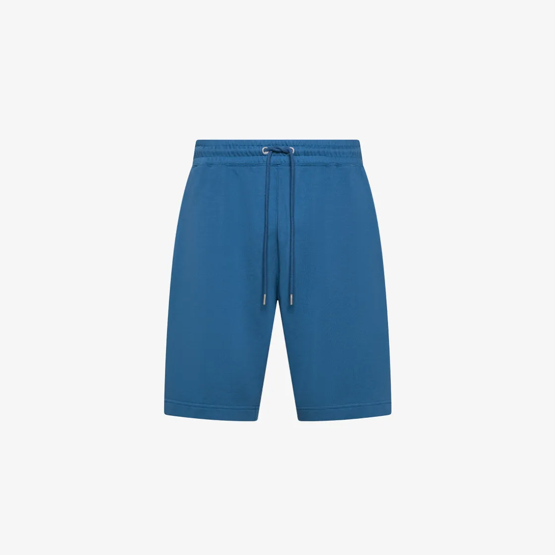 Sale Bermuda in felpa di cotone avio scuro Uomo Pantaloni|Felpe
