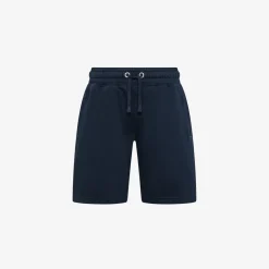 Best Bermuda in felpa di cotone blu navy Bambino Pantaloni|Felpe