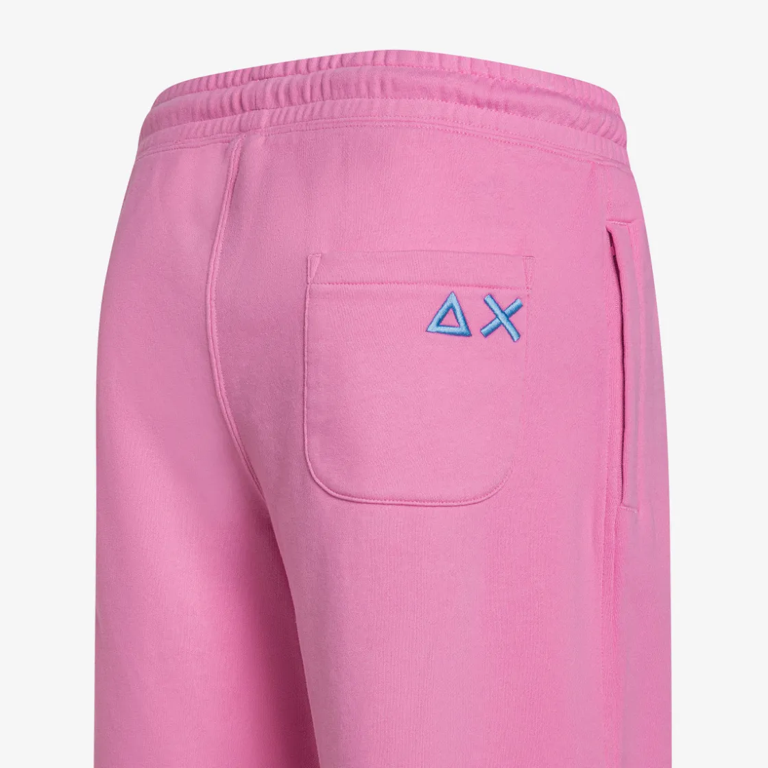 New Bermuda in felpa di cotone geranio Uomo Pantaloni|Felpe