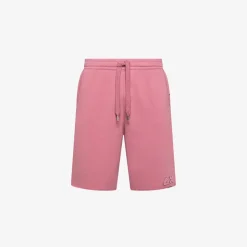 Hot Bermuda rosa scuro in felpa vintage Uomo Pantaloni
