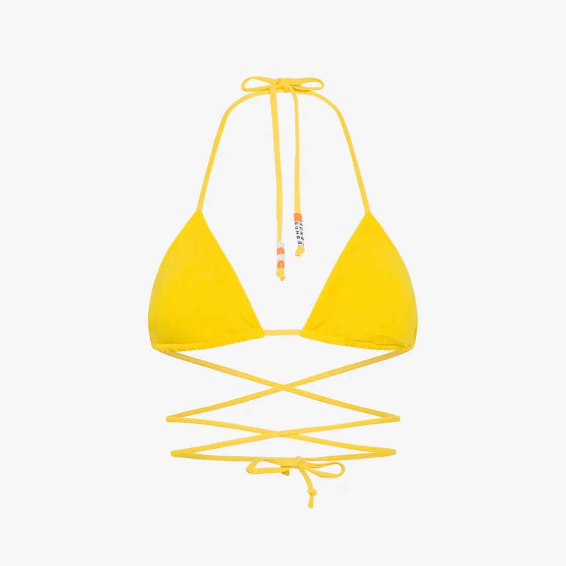 Fashion Bikini in ciniglia gialla Donna Costumi Donna