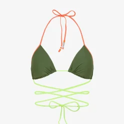 Clearance Bikini in nylon verde scuro Donna Costumi Donna