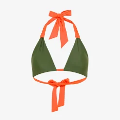 Clearance Bikini verde scuro con fiocchetti Donna Costumi Donna