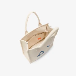New Borsa in bouclé bianco panna Donna Borse|Accessori Donna