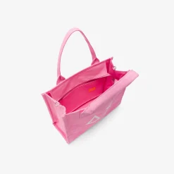 Clearance Borsa mare in canvas di cotone rosa Donna Accessori Donna