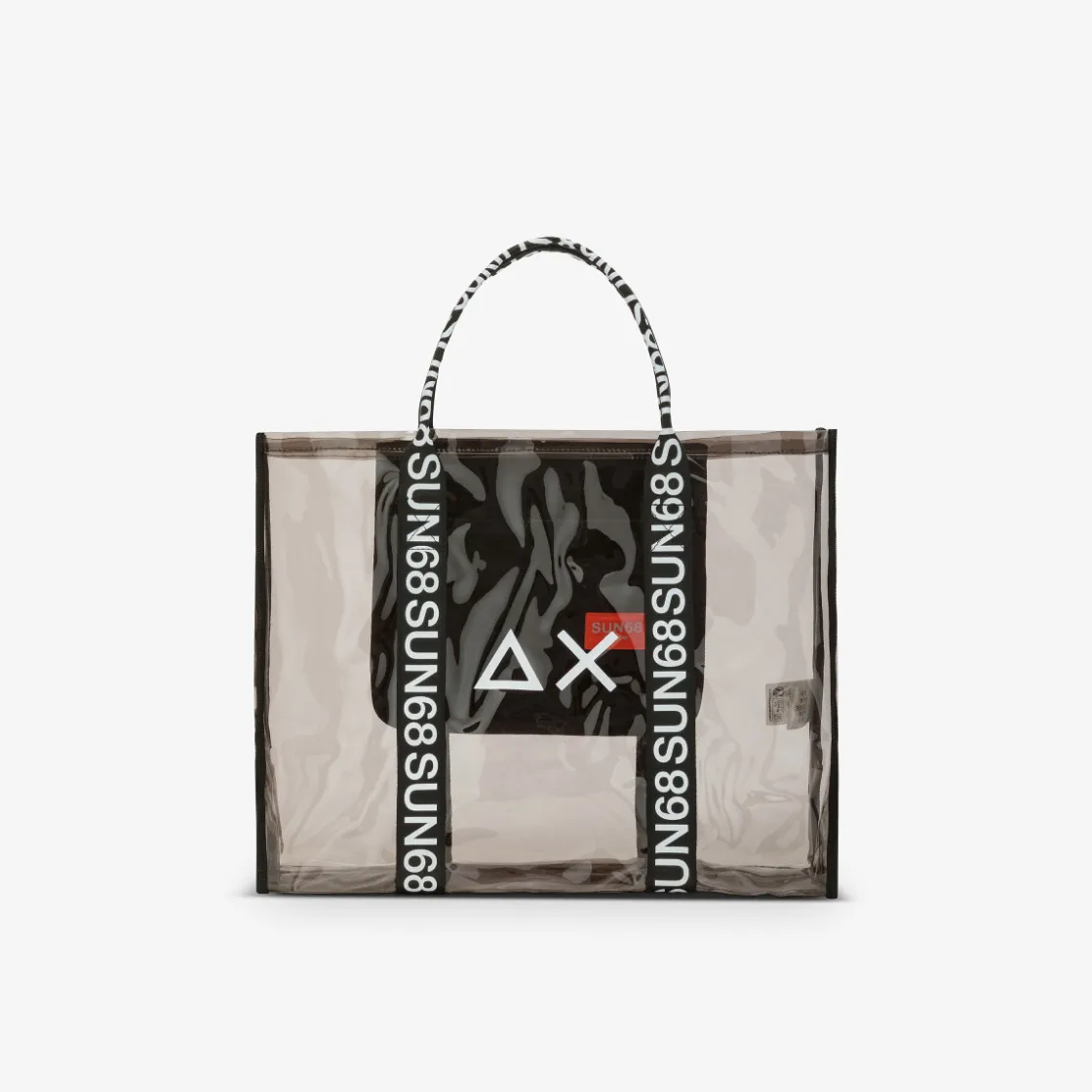 Clearance Borsa mare in PVC nero Donna Borse|Accessori Donna