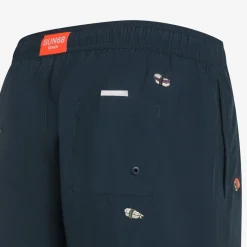 Best Boxer mare a righe blu navy con ricami Uomo Costumi Uomo