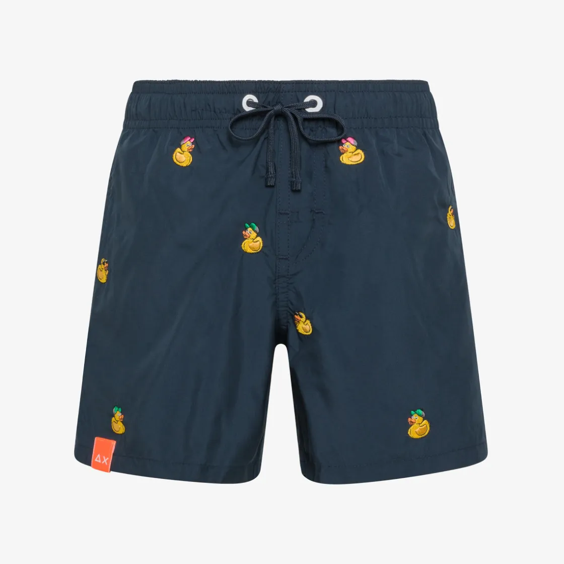 Best Boxer mare blu navy con ricami Costumi Bimbo
