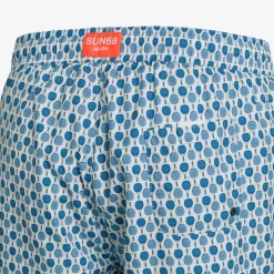 Clearance Boxer mare con stampa bianca e turchese Uomo Costumi Uomo