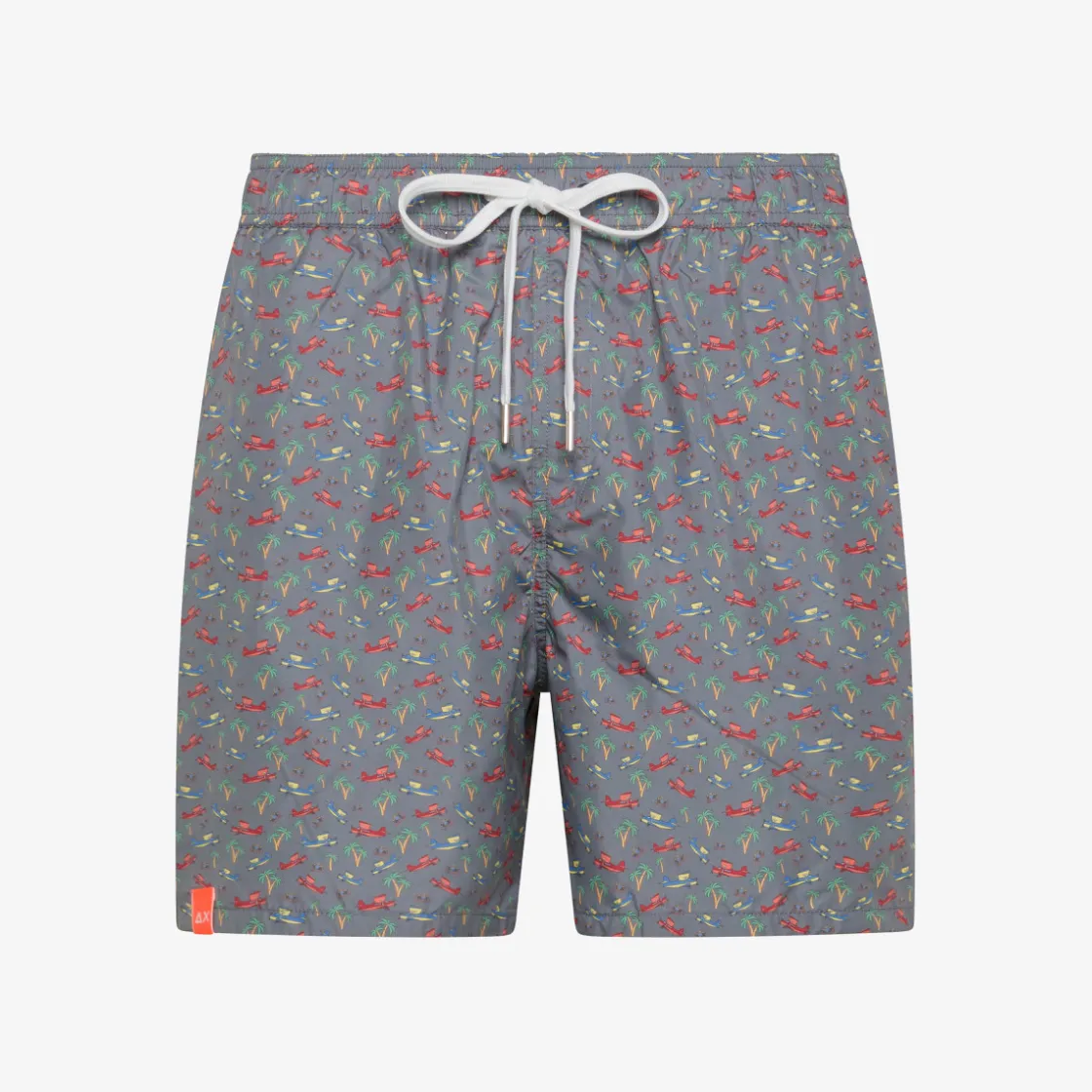 Fashion Boxer mare con stampa inchiostro e rossa Uomo Costumi Uomo