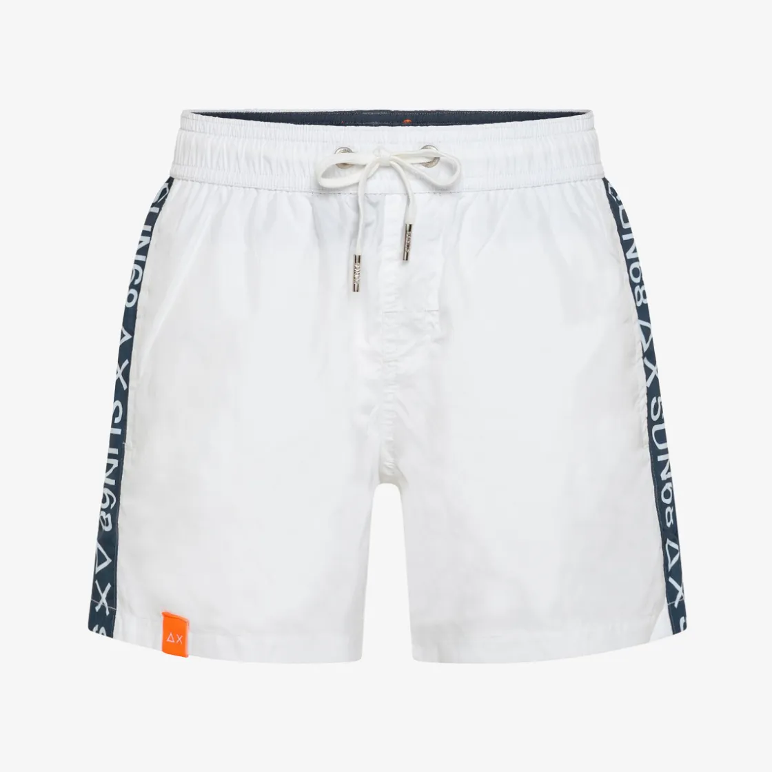 Fashion Boxer mare in nylon bianco Costumi Bimbo