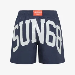 Sale Boxer mare in nylon blu navy Costumi Bimbo