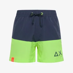 Fashion Boxer mare in nylon blu navy Costumi Bimbo