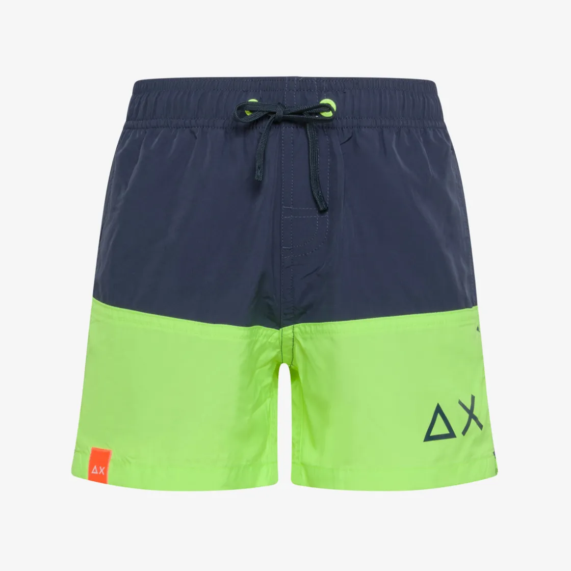 Fashion Boxer mare in nylon blu navy Costumi Bimbo