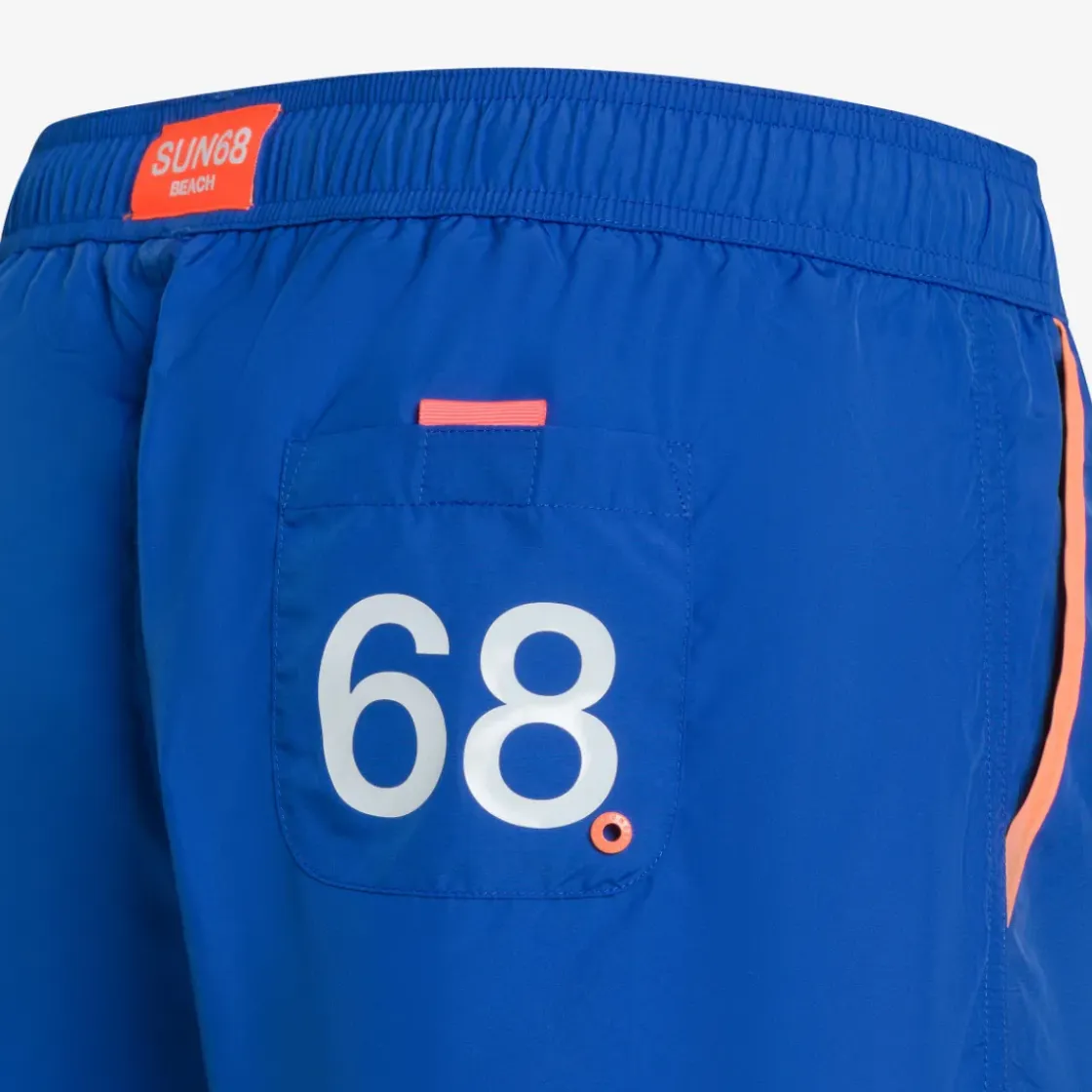 New Boxer mare in nylon blu royal Uomo Costumi Uomo