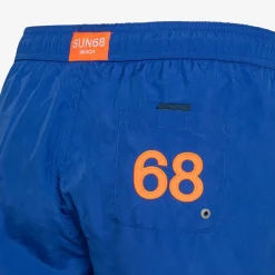 Outlet Boxer mare in nylon blu royal Uomo Costumi Uomo