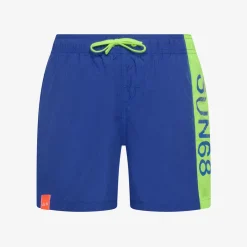 Fashion Boxer mare in nylon blu royal Costumi Bimbo