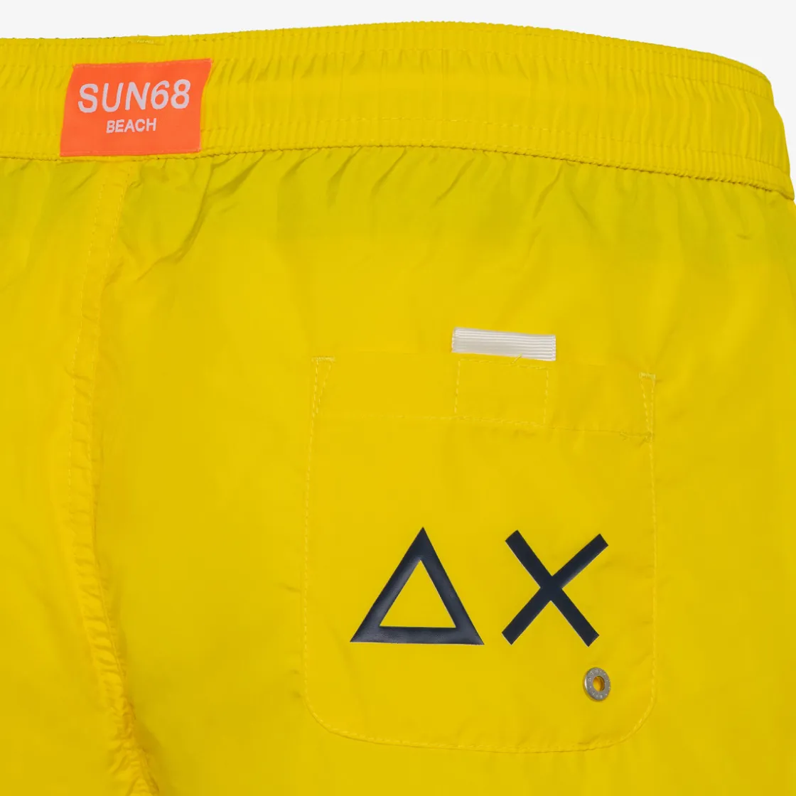 Online Boxer mare in nylon giallo Uomo Costumi Uomo