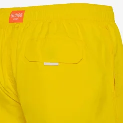 Sale Boxer mare in nylon giallo Uomo Costumi Uomo