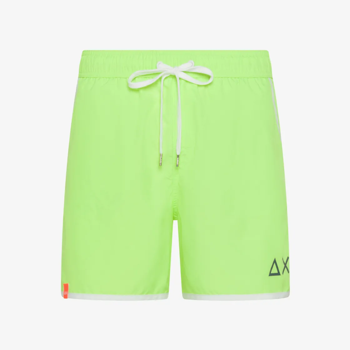 Hot Boxer mare in nylon giallo fluo Uomo Costumi Uomo