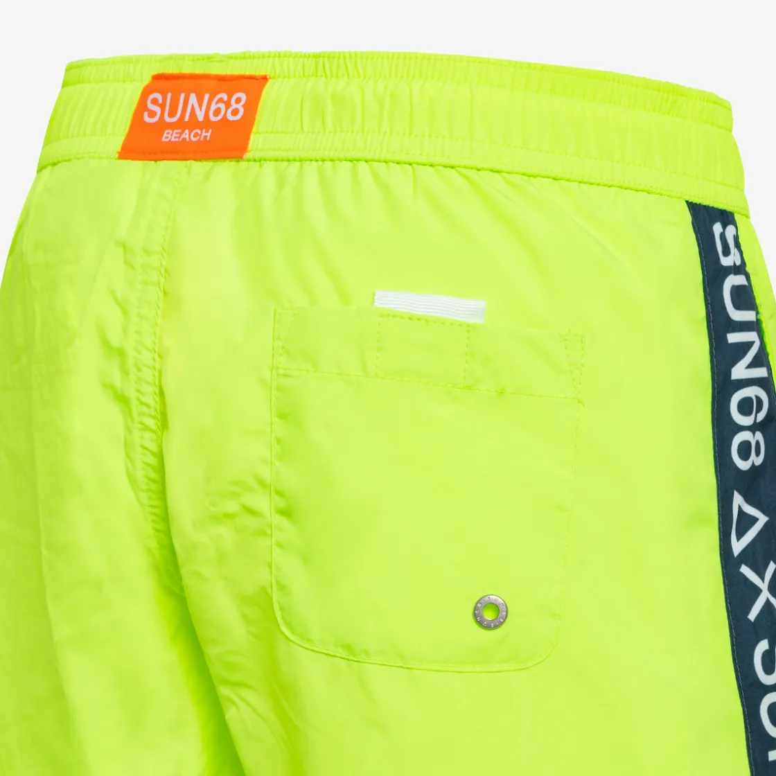 Discount Boxer mare in nylon giallo fluo Costumi Bimbo
