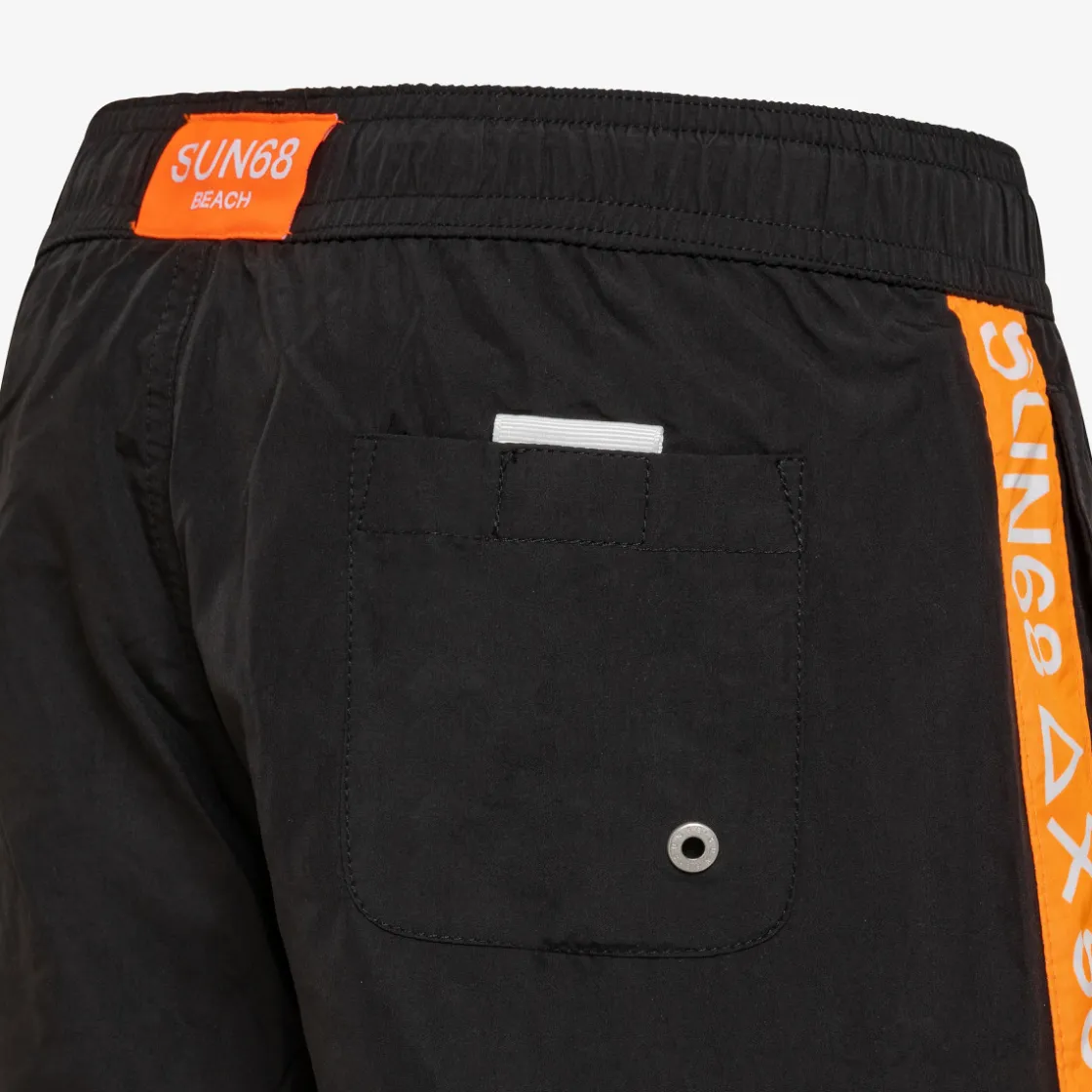 Fashion Boxer mare in nylon nero Costumi Bimbo