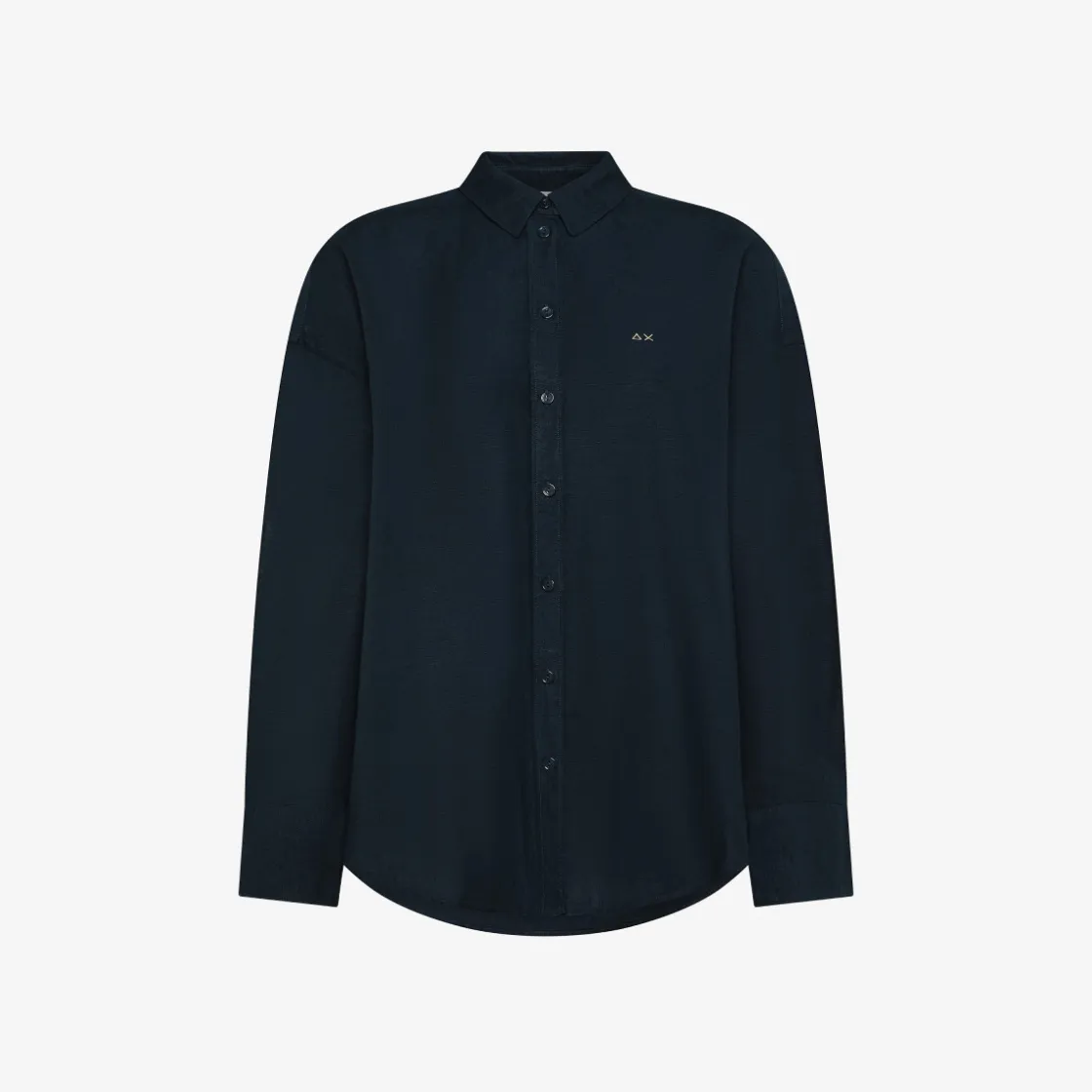 New Camicia in lino blu navy Donna Camicie