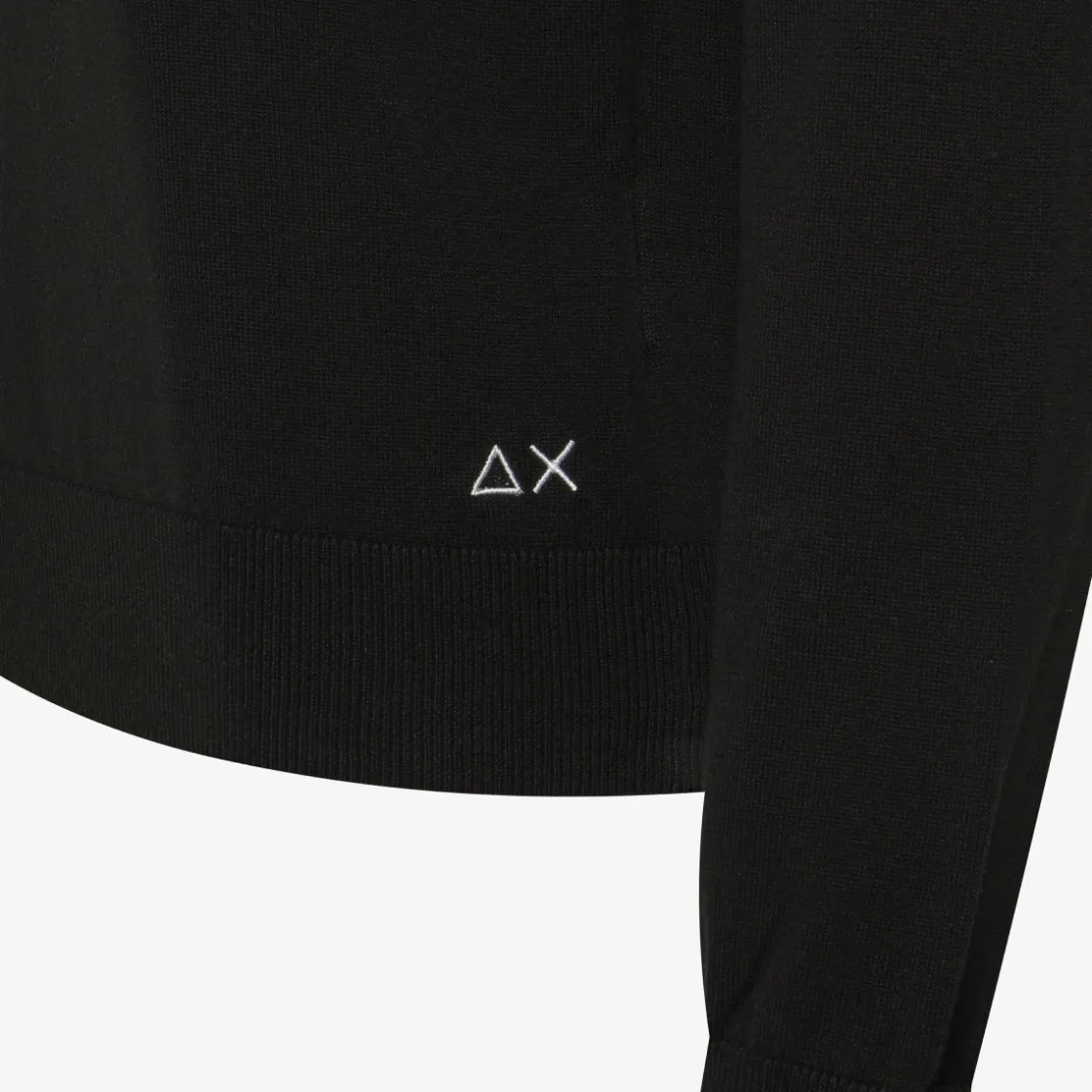 Outlet Cardigan in cotone nero Donna Maglie