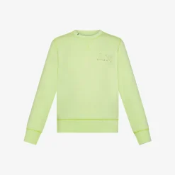 Fashion Felpa gialla limone in cotone vintage Bambino Felpe
