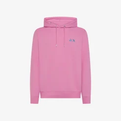 Online Felpa hoodie geranio con logo ricamato Uomo Felpe