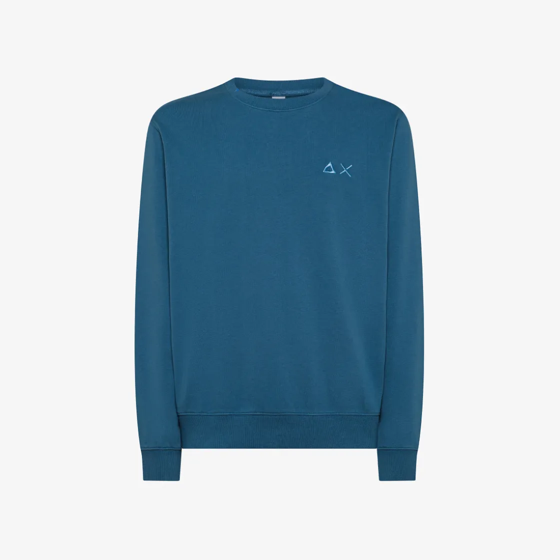 Discount Felpa in cotone avio scuro Uomo Felpe