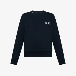 Sale Felpa in cotone blu navy Bambino Felpe
