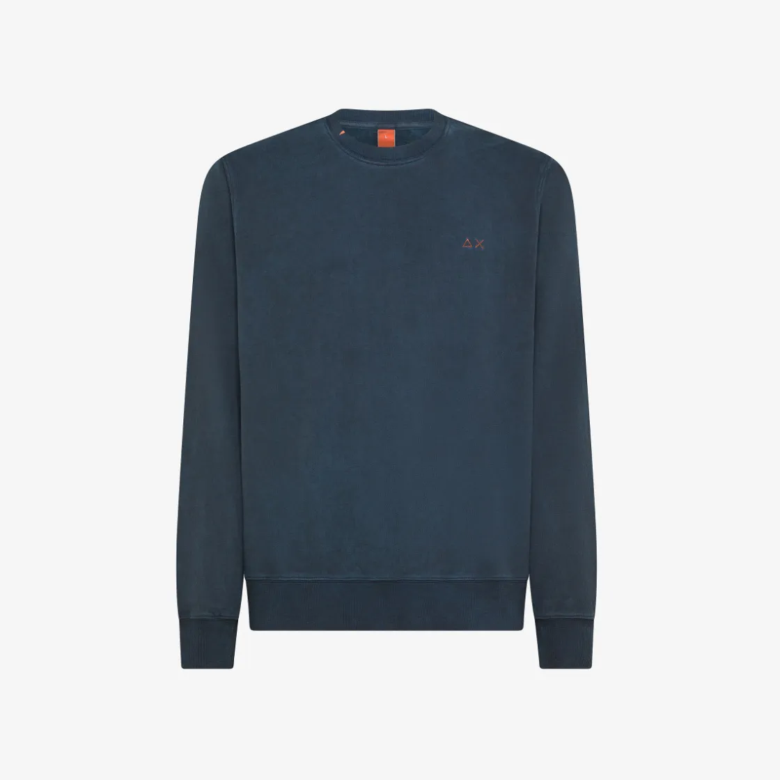 Hot Felpa in cotone blu navy Uomo Beachwear Uomo